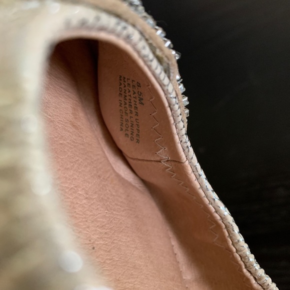 Antonio Melani Petra Flat Leather Shoes Size 8.5, Fits Size 8 Foot - Picture 5 of 10